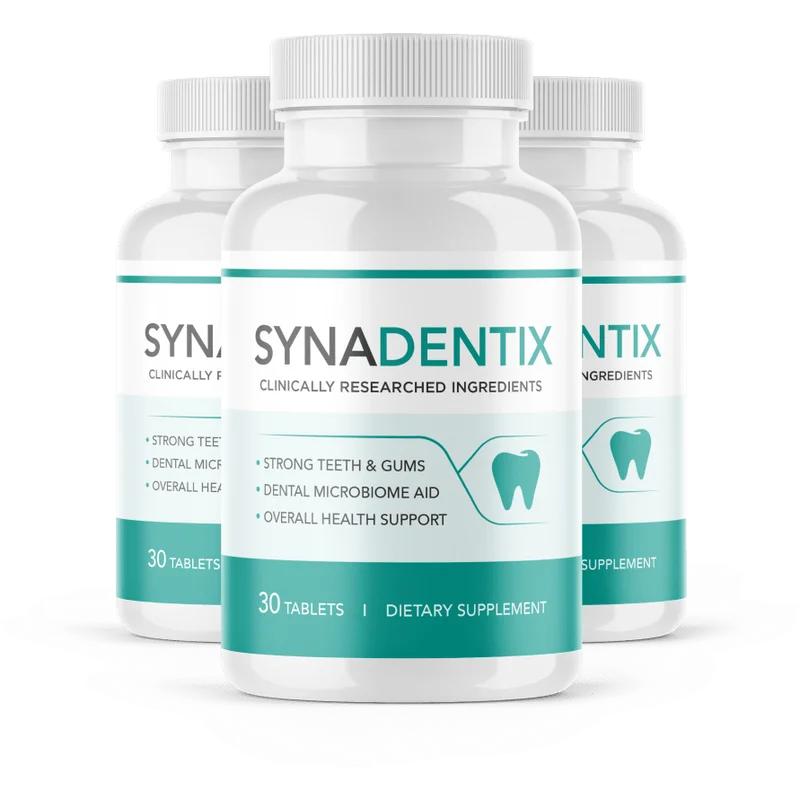 Synadentix Cognitive Relief Supplement — 3 Bottle / 90 Day Pack